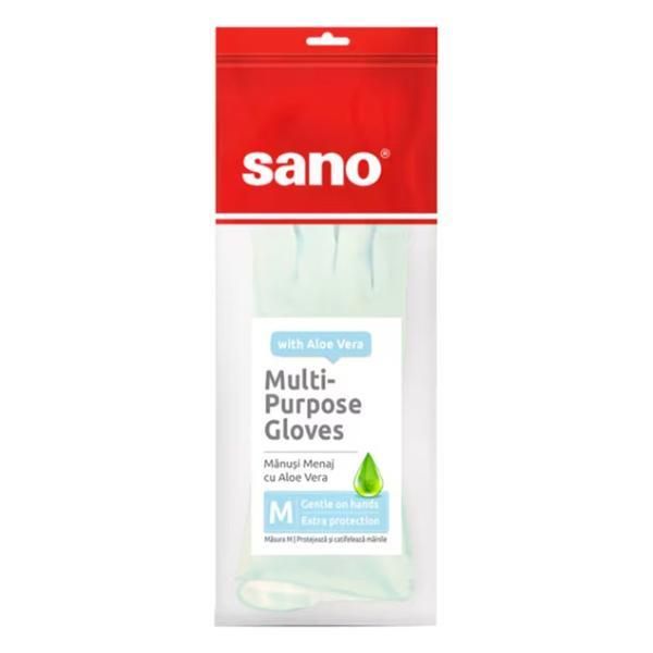 Sano Домашни ръкавици с Алое Вера - Sano, размер M, 1 чифт.