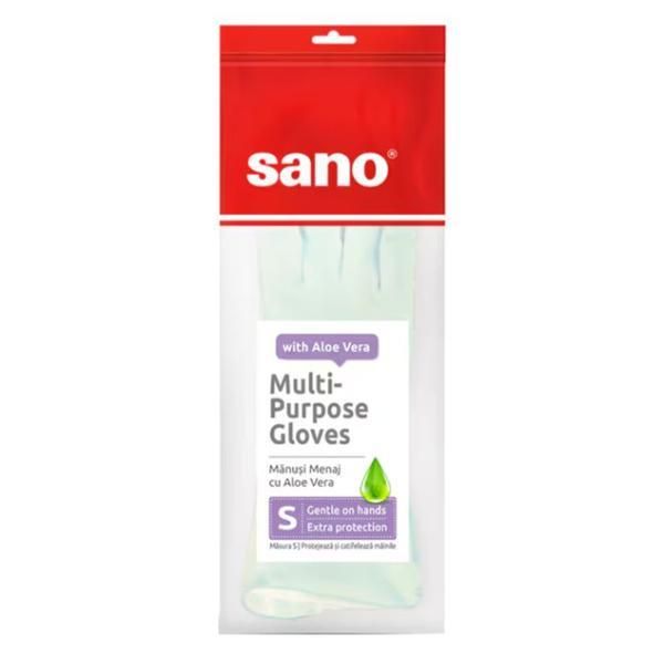 Sano Домашни ръкавици с Алое Вера Sano, размер S, 1 опаковка