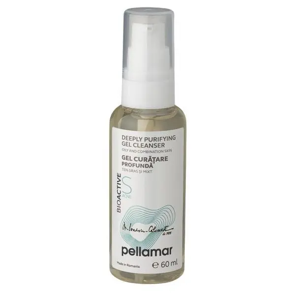 Pellamar Дълбоко почистващ гел - Pellamar BioactiveSAcne Deeply Purifying Gel Cleanser, 60 мл