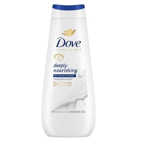 Dove Дълбокоподхранващ душ гел Dove Advanced Care, 400 мл