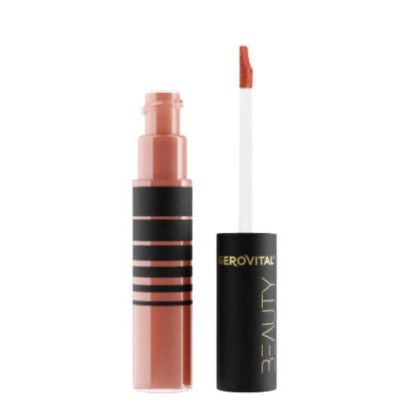 Gerocossen Дълготрайно течно червило 8H - Gerovital Beauty нюанс 06 Nude-Intens, 6 мл