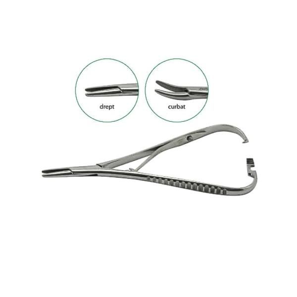 Prima Държач за игла Mathieu Prima, за игли за конци, прав, 17см