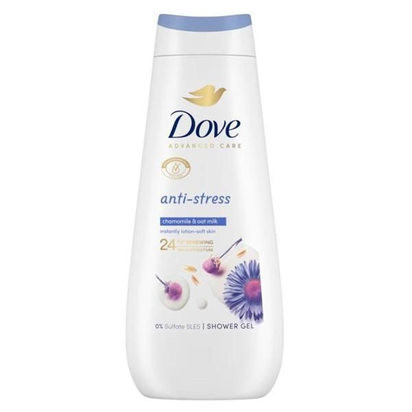 Dove Душ гел - Dove Advanced Care Anti-Stress Shower Gel, 400 мл