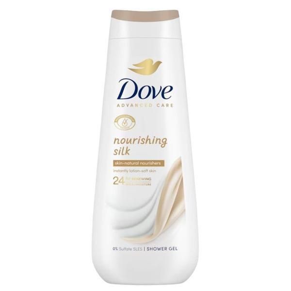 Dove Душ гел - Dove Advanced Care Nourishing Silk, 600 мл
