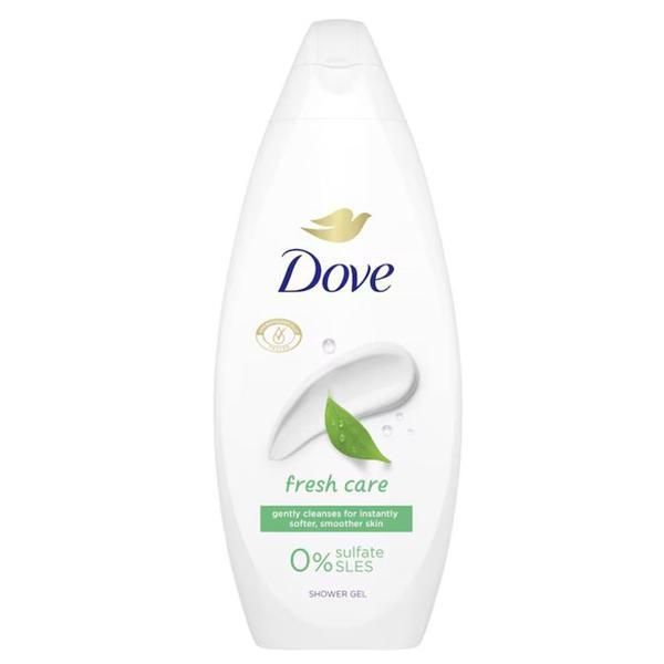 Dove Душ гел - Dove Essential Care Fresh Care Shower Gel, 250 мл