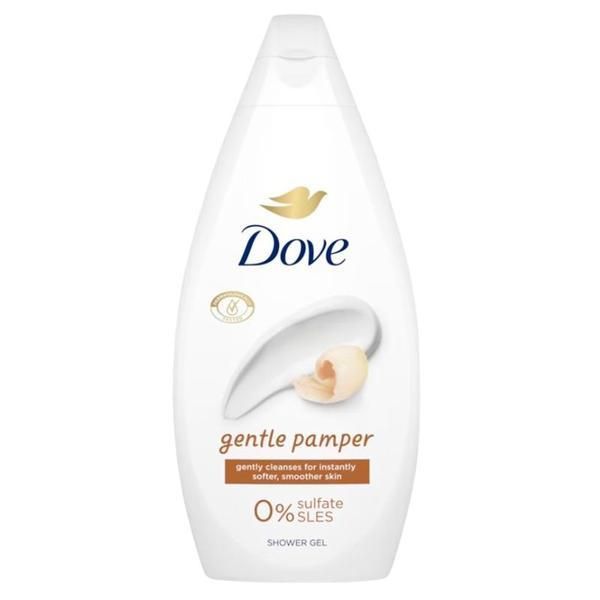 Dove Душ гел - Dove Essential Care Gentle Pamper Shower Gel, 450 мл