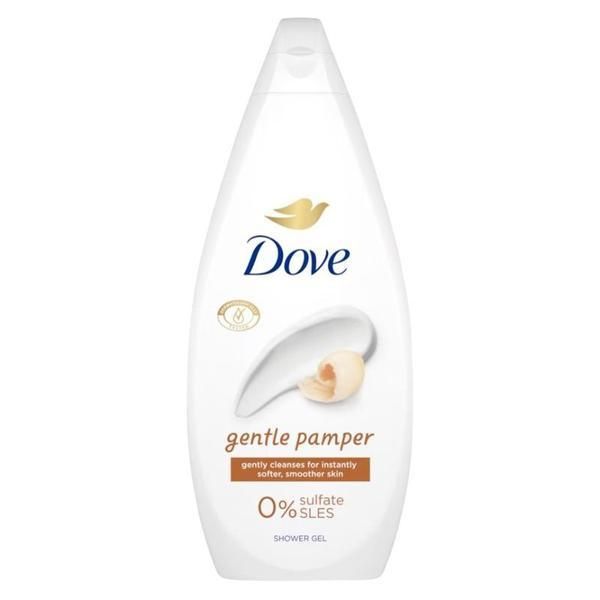 Dove Душ гел - Dove Essential Care Gentle Pamper Shower Gel, 720 мл
