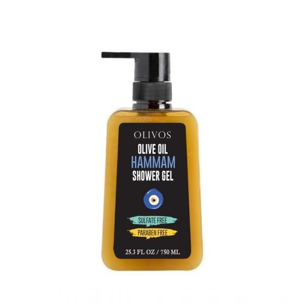 Olivos Душ гел Hammam Olivos Olive Oil, 750 мл