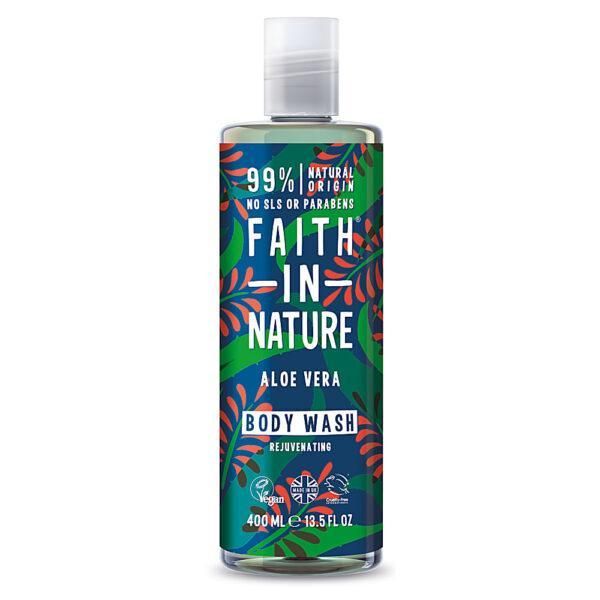 Faith in Nature Душ гел и пяна за баня с Aloe Vera Faith in Nature 400 мл