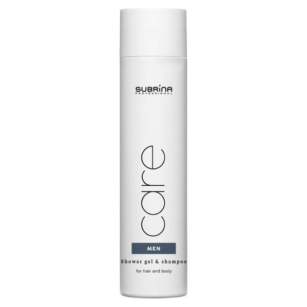 Subrina Душ гел и шампоан за мъже - Subrina Professional Care Men 2 в 1 душ гел и шампоан, 250 мл