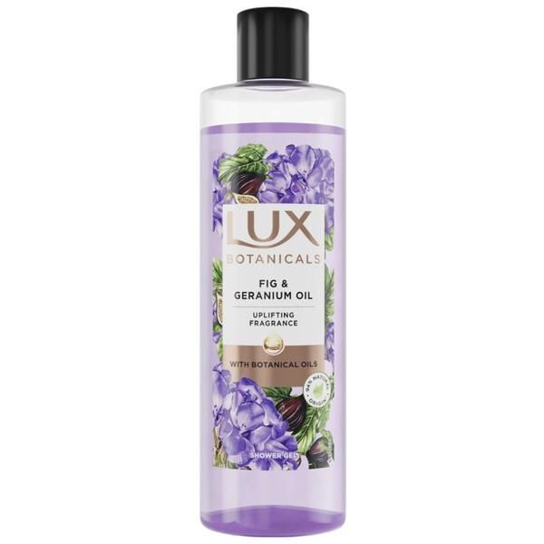 Lux Botanicals Душ гел от смокини - Lux Botanicals Fig &amp; Geranium Oil with Botanical Oils Shower Gel, 480 мл