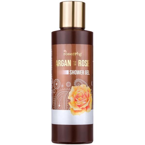 Fine Perfumery Душ гел с арганово масло и розова вода Argan Rose Shower Gel, 180 мл