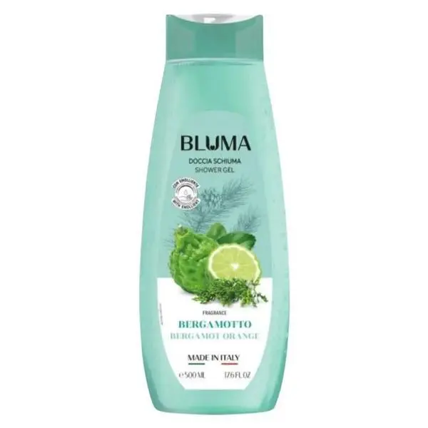 Bluma Душ гел с аромат на бергамот - Bluma Shower Gel Bergamot Portokal, 500 мл