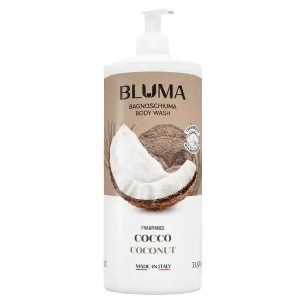 Bluma Душ гел с аромат на кокос - Bluma Body Wash with Coconut, 1000 мл