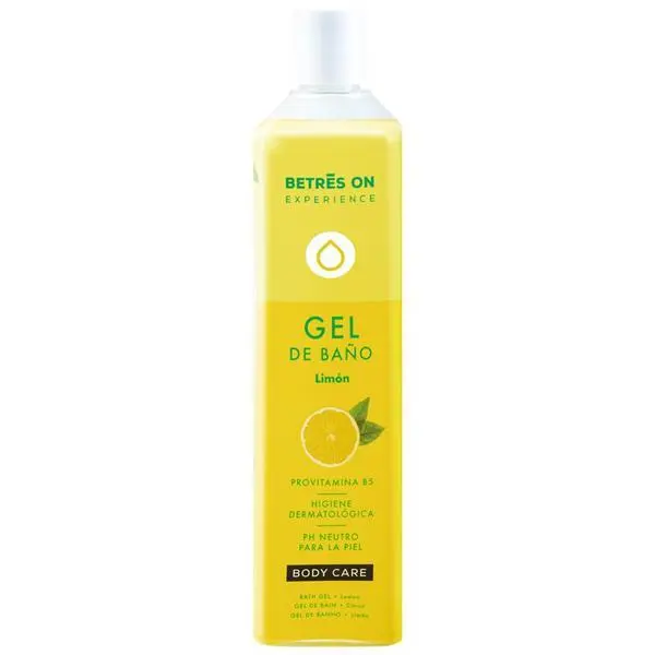 Betres On Душ гел с аромат на лимон - Betres ON Gel de Bano Limon Provitamin B5 Body Care, 750 мл