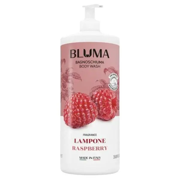 Bluma Душ гел с аромат на малина - Bluma, 1000 мл