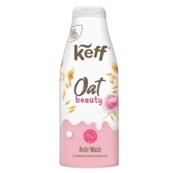 Keff Душ гел с овесени ядки за чувствителна кожа - Sano Keff Oat Beauty, 700 мл