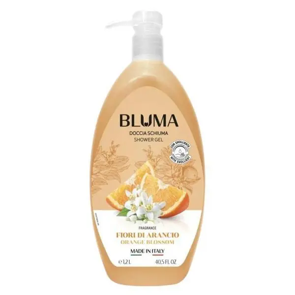 Bluma Душ гел с портокалов цвят,Bluma 1200 мл