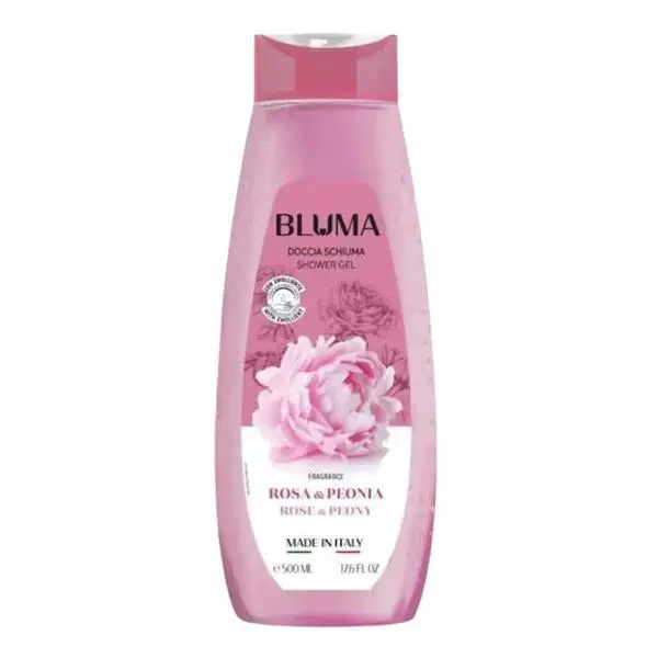 Bluma Душ гел  с роза и божур Bluma, 500 мл