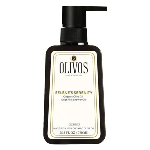 Olivos Душ гел със зехтин и козе мляко - Olivos Selene's Serenity Shower Gel, 750 мл
