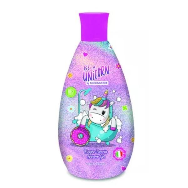 Naturaverde Душ гел за деца с боровинки и масло от ший - Naturaverde Be A Unicorn Shower Gel, 500 мл