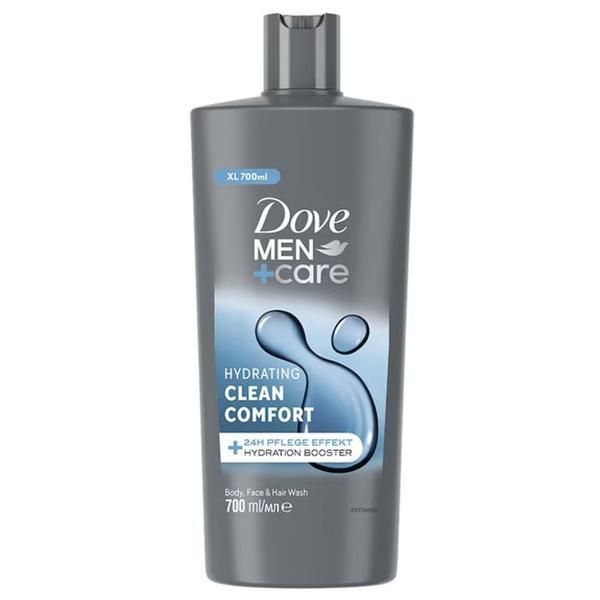 Dove Душ гел за мъже - Dove Men +Care Refreshing Extra Fresh Body, Face &amp; Hair Wash, 700 мл
