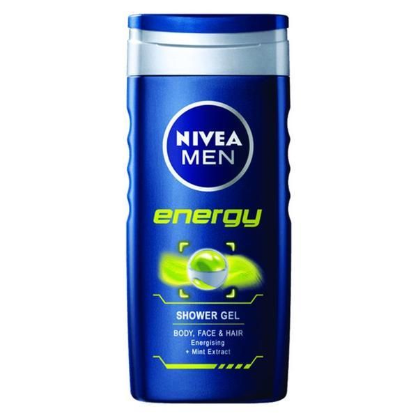 Nivea Душ гел за мъже - Nivea Men Power Energy Shower Gel, 500 мл