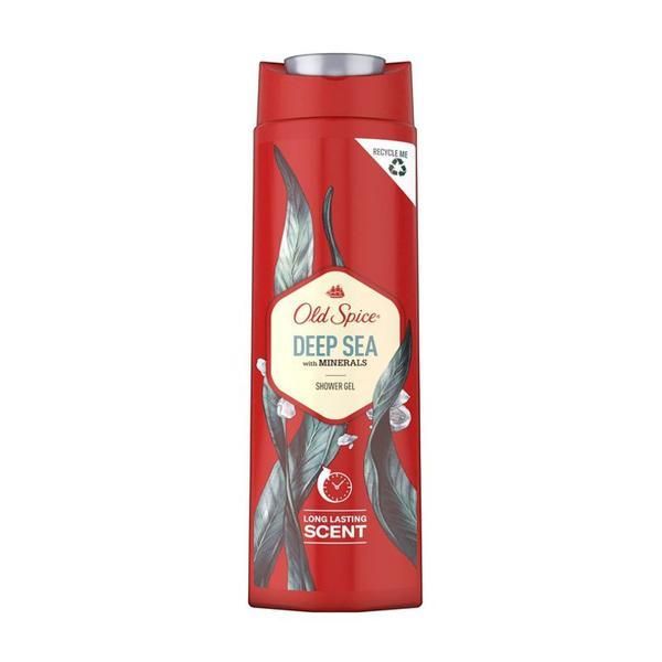 Old Spice Душ гел за мъже - Old Spice Deep Sea Shower Gel with Minerals, 400 мл