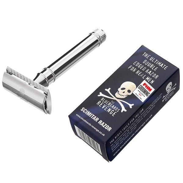 The Bluebeards Revenge Двойно устройство за бръснене - The Bluebeards Revenge Scimitar Razor The Ultimate Double Edged Razor