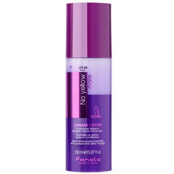 Fanola Двуфазен балсам -Fanola Care No Yellow 2-Phase Potion Bi-phase No Yellow, 150 мл