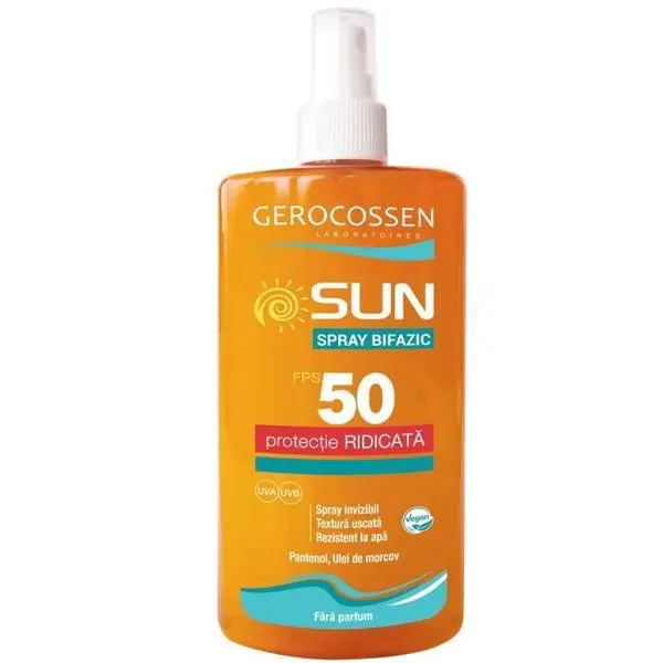 Gerocossen Двуфазен слънцезащитен спрей SPF 50+ - Gerocossen, 300 мл