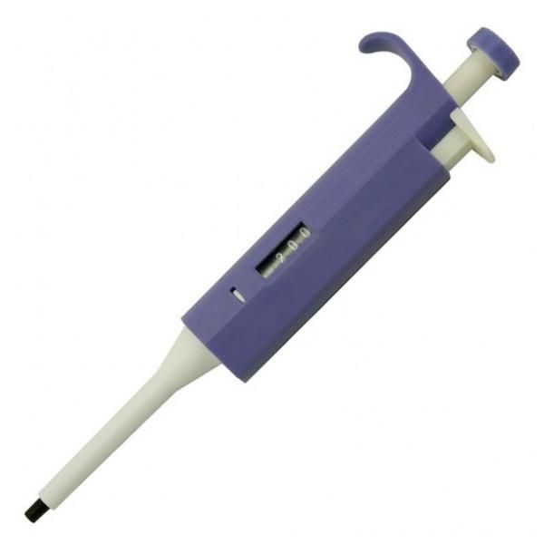 Prima Едноканална автоматична пипета Prima, автоклавируеми компоненти, с регулируем обем, 20-200 микролитра