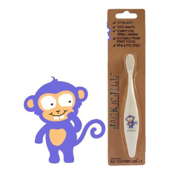 Jack n'Jill Екочетка за деца и бебета Monkey Jack&#039;n Jill