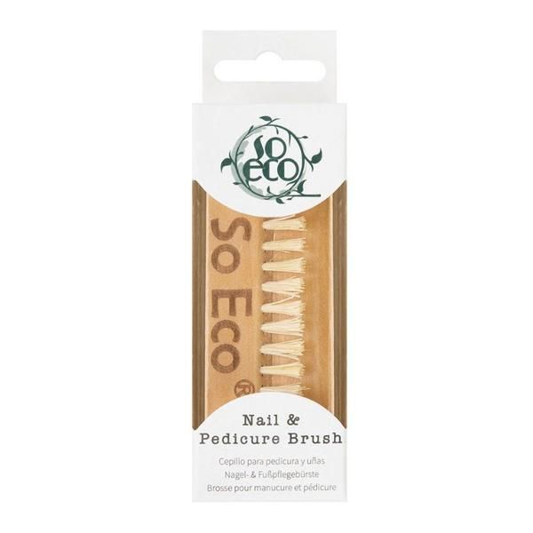 So Eco Екологична четка за нокти и педикюр - So Eco Nail &amp; Pedicure Brush, 1 бр