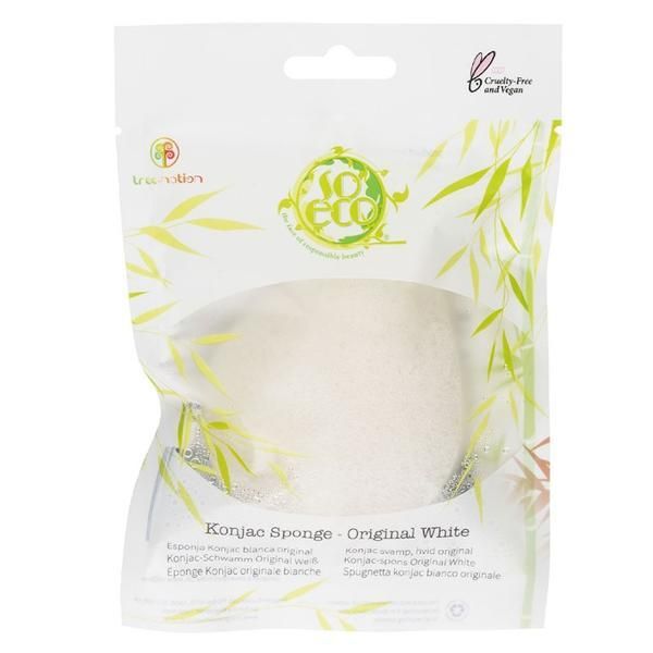 So Eco Екологична конджак гъба за почистване на кожата - So Eco Konjac, 1 бр