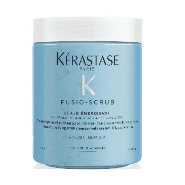 Kerastase Ексфолиант за почистване на мазен скалп - Kerastase Fusio енергизиращ скраб, 500 мл