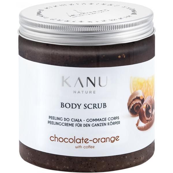 Kanu Nature Ексфолиант за тяло с портокали, шоколад и кафе - KANU Nature Body, 350 гр