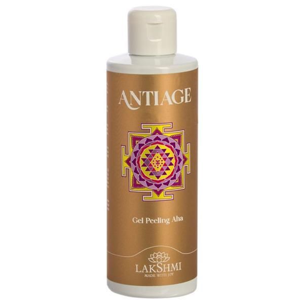 Lakshmi Ексфолиращ гел - Lakshmi Antiage Gel Peeling AHA, 200 мл