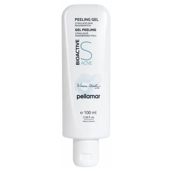 Pellamar Ексфолиращ гел за мазна и комбинирана кожа - Pellamar BioactiveSAcne Peeling Gel, 100 мл