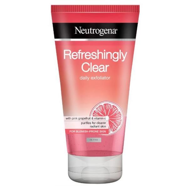 Neutrogena Ексфолиращ скраб за кожа с несъвършенства - Neutrogena Daily Exfoliator Refreshingly Clear, 150 мл