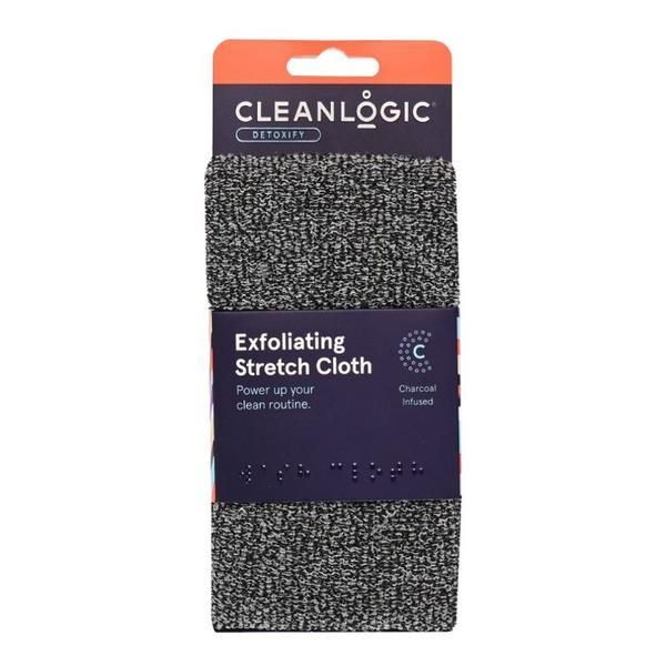 Cleanlogic Ексфолираща кърпа за тяло - Cleanlogic Detoxify Exfoliating Stretch Cloth, 1 бр