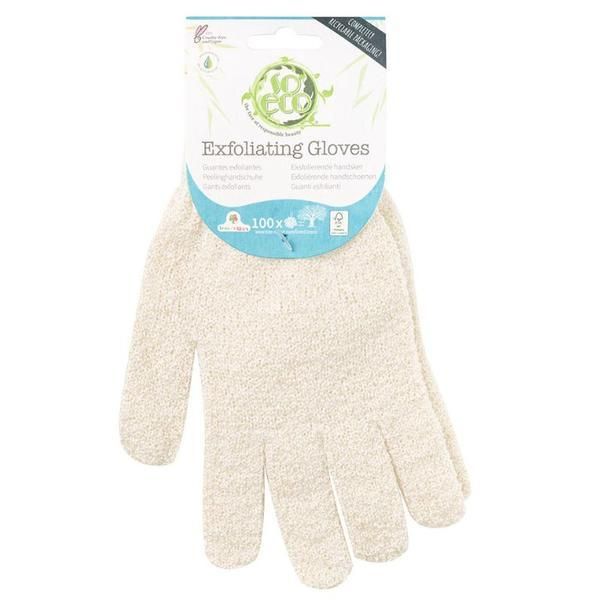 So Eco Ексфолиращи ръкавици So Eco Exfoliating Gloves, 1 чифт