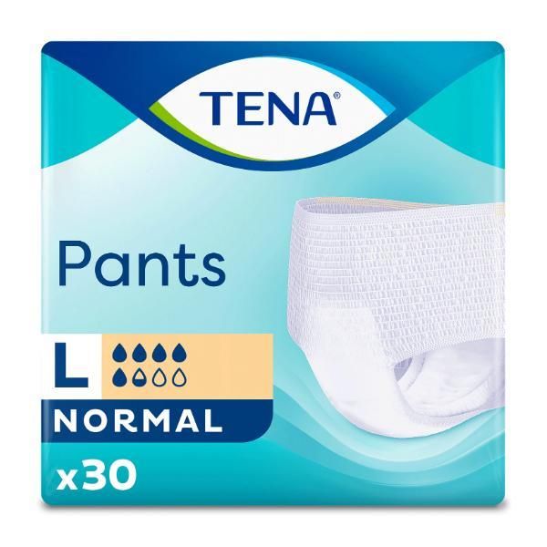 Tena Еластични бикини за инконтиненция - Tena Pants Normal, размер L, 30 бр
