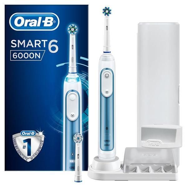 Oral-B Електрическа четка за зъби - Oral-B Pro 6000 Professional Smart 6, 1 брой