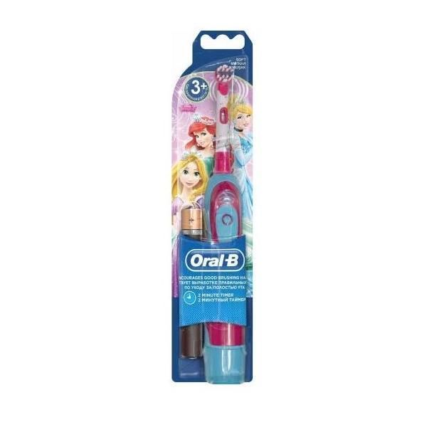 Oral-B Електрическа четка за зъби за момичета над 3 години - Oral-B D2010 Princess 3+ години, 1 бр