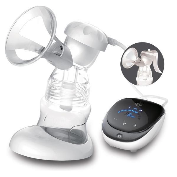 Minut Електрическа и ръчна помпа за кърма 2-в-1 Minut