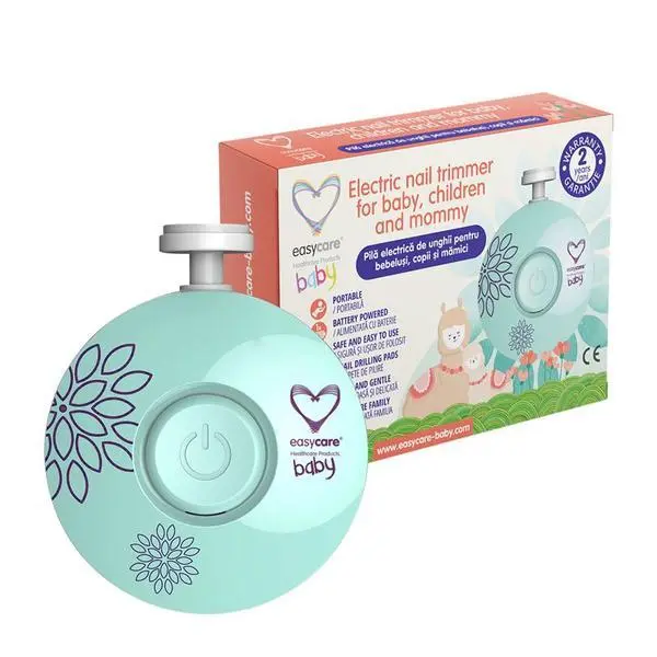 Easy Care Baby Електрическа пила за нокти за бебета, деца и мамчета - Easycare Baby, 1 бр