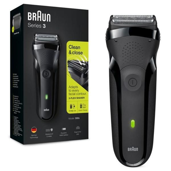 Braun Електрическа самобръсначка - Braun Serie 3 3000BT ProSkin Wet&amp;Dry, MicroComb, черна