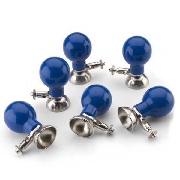 Prima Електроди ECG периферни Prima, пластмасова и метална част със сребро/сребърен хлорид, универсален, диаметър 33мм, диаметър метална част 24мм, 6 броя