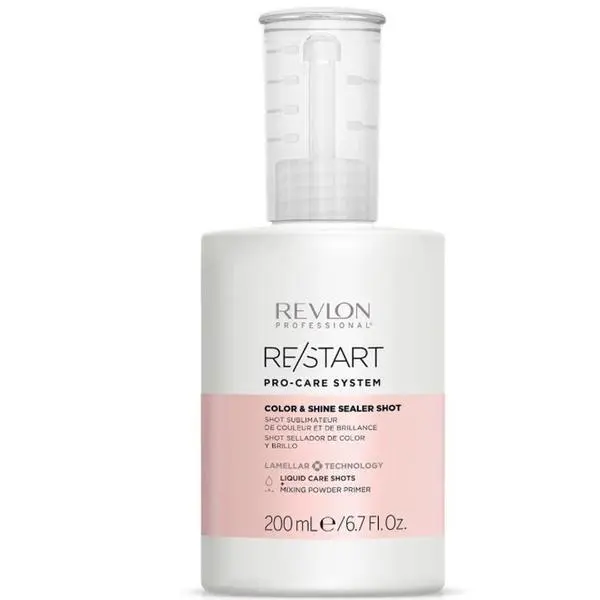 Revlon Professional Емулсионна терапия за защита на цвета и блясък - Revlon Professional Re/Star Pro-Care System Color &amp; Shine Sealer Shot, 200 мл